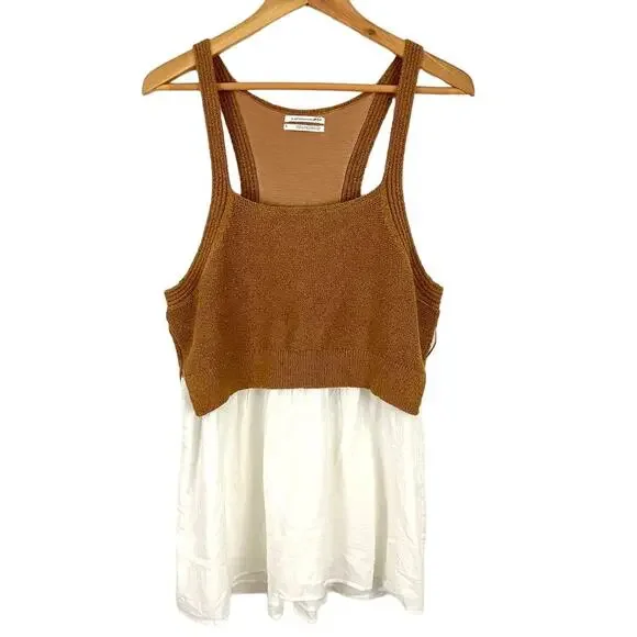 Anthropologie Jenna Twofer Layered Tank Women Size XL New - Picture 2 of 11